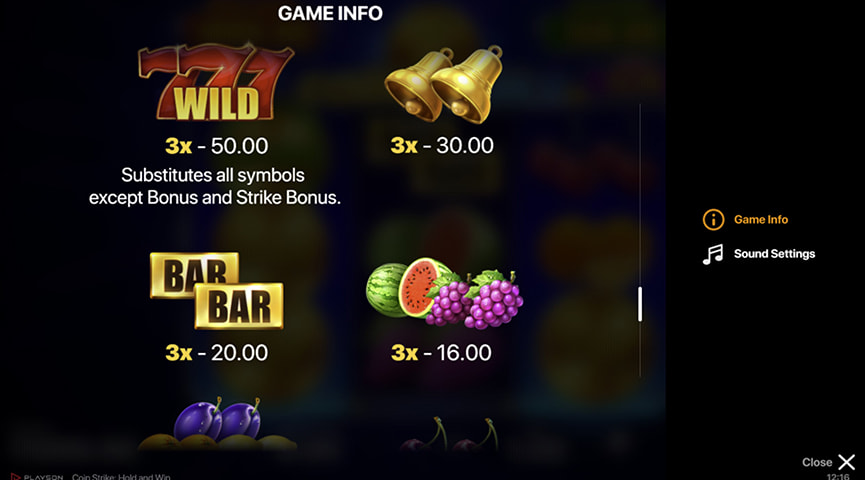 Плюсы і мінусы гульнявога аўтамата Coin Strike: Hold and Win