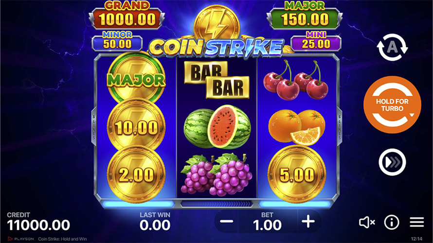 Coin Strike: Hold and Win гуляць онлайн бясплатна