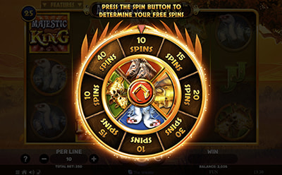Majestic King Слот з Фрі Спінамі