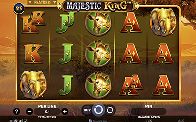Majestic King Мабільны Слот